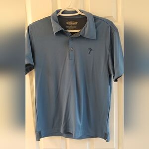 Cariloha Bamboo Polo Shirt – Men’s Small – Blue – Crazy Soft